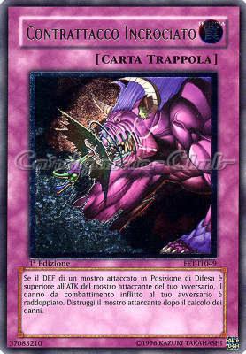 FET-IT049 Contrattacco Incrociato rara ultimate 1a Edizione (IT) -NEAR MINT-