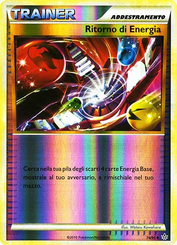 74 / 95 Ritorno di Energia non comune foil reverse (IT) -NEAR MINT-