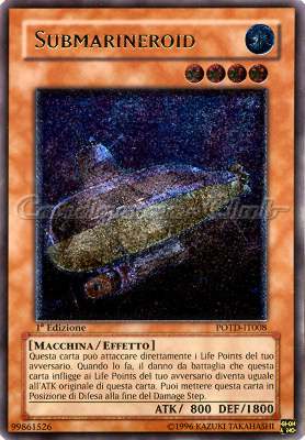 POTD-IT008 Submarineroid rara ultimate 1a Edizione (IT) -NEAR MINT-