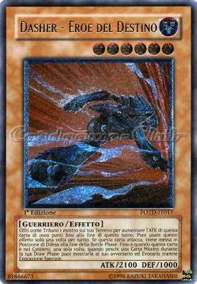 POTD-IT017 Dasher-Eroe del Destino rara ultimate 1a Edizione (IT) -NEAR MINT-