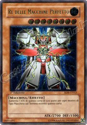 RDS-IT012 Re delle Macchine Perfetto rara ultimate 1a Edizione (IT) -NEAR MINT-