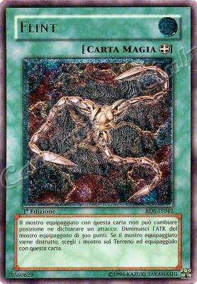 RDS-IT042 Flint rara ultimate 1a Edizione (IT) -NEAR MINT-