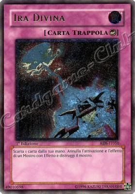 RDS-IT050 Ira Divina rara ultimate 1a Edizione (IT) -NEAR MINT-