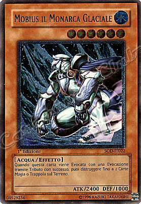 SOD-IT022 Mobius il Monarca Glaciale rara ultimate 1a Edizione (IT) -NEAR MINT-
