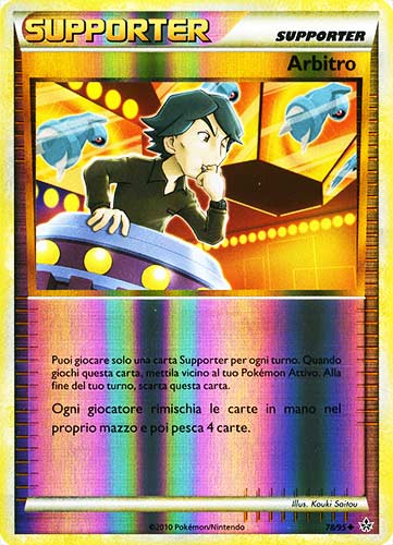 78 / 95 Arbitro non comune foil reverse (IT) -NEAR MINT-