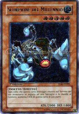 TLM-IT009 Scorpione del Millennio rara ultimate 1a Edizione (IT) -NEAR MINT-