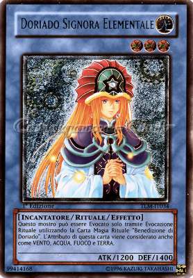 TLM-IT034 Doriado Signora Elementale rara ultimate 1a Edizione (IT) -NEAR MINT-