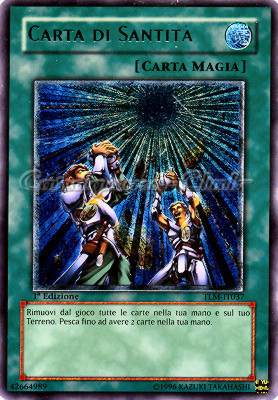 TLM-IT037 Carta di Santita' rara ultimate 1a Edizione (IT) -GOOD-