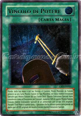 CRV-IT037 Vincolo di Potere rara ultimate Unlimited (IT) -NEAR MINT-