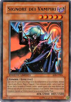 RDS-ITSE4 Signore dei Vampiri ultra rara Edizione Limitata (IT) -NEAR MINT-