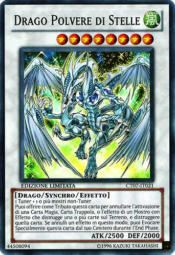 CT07-IT021 Drago Polvere di Stelle super rara Edizione Limitata (IT) -NEAR MINT-