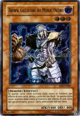 EEN-IT021 Broww, Cacciatore del Mondo Oscuro rara ultimate Unlimited (IT) -NEAR MINT-