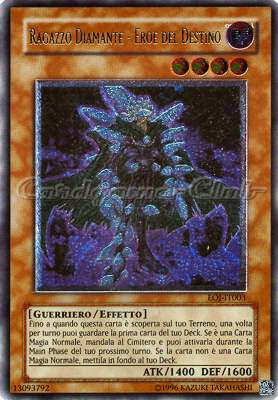 EOJ-IT003 Ragazzo Diamante-Eroe del Destino rara ultimate Unlimited (IT) -NEAR MINT-