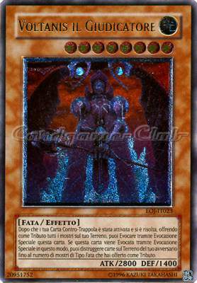 EOJ-IT023 Voltanis il Giudicatore rara ultimate Unlimited (IT) -NEAR MINT-