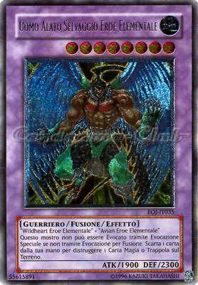 EOJ-IT035 Uomo Alato Selvaggio Eroe Elementale rara ultimate Unlimited (IT) -NEAR MINT-