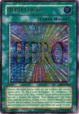 EOJ-IT042 HERO Flash!! rara ultimate Unlimited (IT) -NEAR MINT-