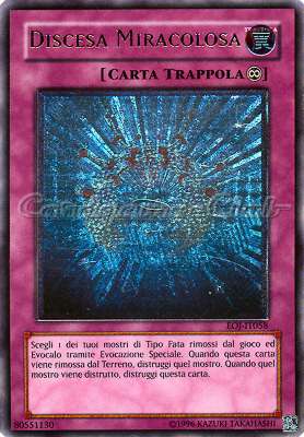 EOJ-IT058 Discesa Miracolosa rara ultimate Unlimited (IT) -NEAR MINT-