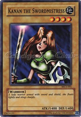 WCS-001 Kanan the Swordmistress super rara (EN) -NEAR MINT-