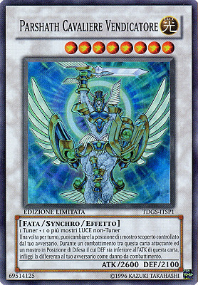 TDGS-ITSP1 Parshath Cavaliere Vendicatore super rara Edizione Limitata (IT) -NEAR MINT-