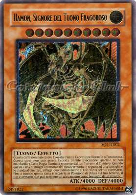 SOI-IT002 Hamon, Signore del Tuono Fragoroso rara ultimate Unlimited (IT) -NEAR MINT-