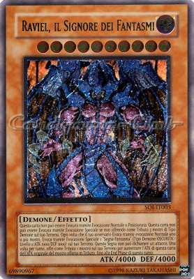 SOI-IT003 Raviel, il Signore dei Fantasmi rara ultimate Unlimited (IT) -NEAR MINT-