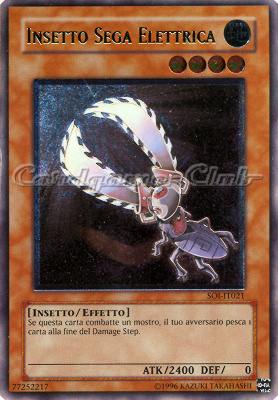 SOI-IT021 Insetto Sega Elettrica rara ultimate Unlimited (IT) -NEAR MINT-