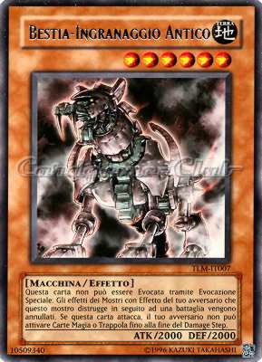 TLM-IT007 Bestia-Ingranaggio Antico rara Unlimited (IT) -NEAR MINT-