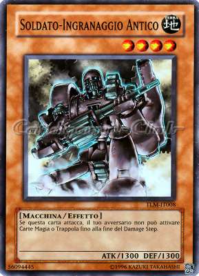 TLM-IT008 Soldato-Ingranaggio Antico comune Unlimited (IT) -NEAR MINT-