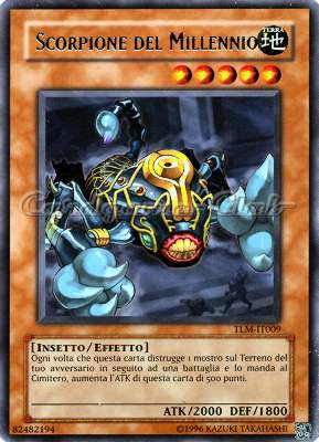 TLM-IT009 Scorpione del Millennio rara Unlimited (IT)  -PLAYED-