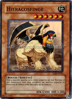 TLM-IT012 Hieracosfinge super rara Unlimited (IT) -NEAR MINT-