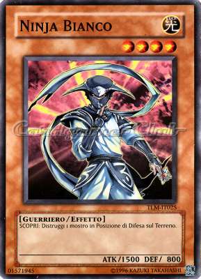 TLM-IT025 Ninja Bianco comune Unlimited (IT) -NEAR MINT-