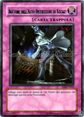 TLM-IT052 Bottone dell'Auto-Distruzione di Kozaky rara Unlimited (IT) -NEAR MINT-