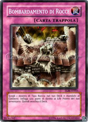 TLM-IT055 Bombardamento di Rocce comune Unlimited (IT) -NEAR MINT-