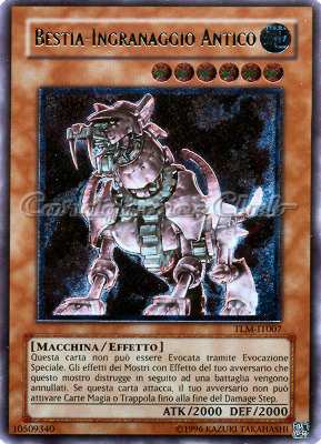 TLM-IT007 Bestia-Ingranaggio Antico rara ultimate Unlimited (IT) -NEAR MINT-