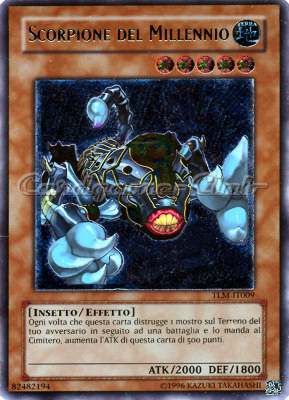 TLM-IT009 Scorpione del Millennio rara ultimate Unlimited (IT) -NEAR MINT-