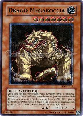 TLM-IT015 Drago Megaroccia rara ultimate Unlimited (IT) -NEAR MINT-