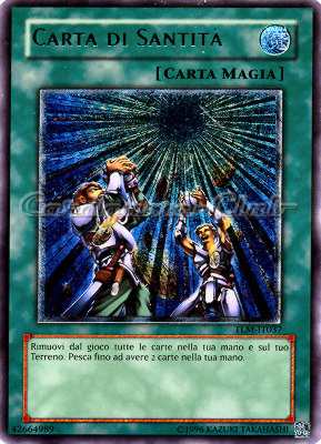 TLM-IT037 Carta di Santita' rara ultimate Unlimited (IT) -NEAR MINT-