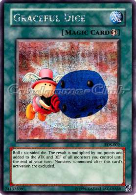 EDS-002 Graceful Dice rara segreta (EN) -NEAR MINT-