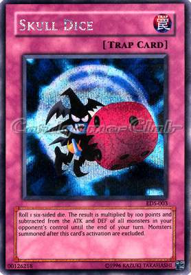EDS-003 Skull Dice rara segreta (EN) -NEAR MINT-