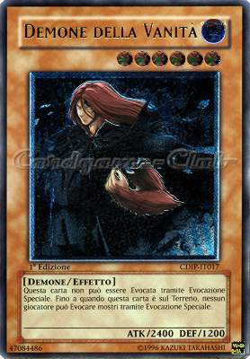 CDIP-IT017 Demone della Vanita' rara ultimate 1a Edizione (IT) -NEAR MINT-