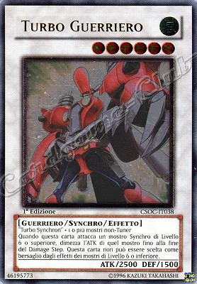 CSOC-IT038 Turbo Guerriero rara ultimate 1a Edizione (IT)  -GOOD-