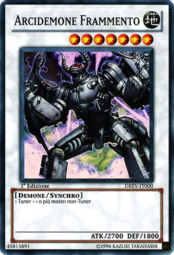 DREV-IT000 Arcidemone Frammento super rara 1a Edizione (IT) -NEAR MINT-