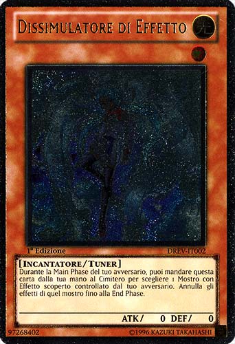 DREV-IT002 Dissimulatore di Effetto rara ultimate 1a Edizione (IT) -NEAR MINT-