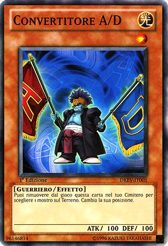 DREV-IT005 Convertitore A/D comune 1a Edizione (IT) -NEAR MINT-