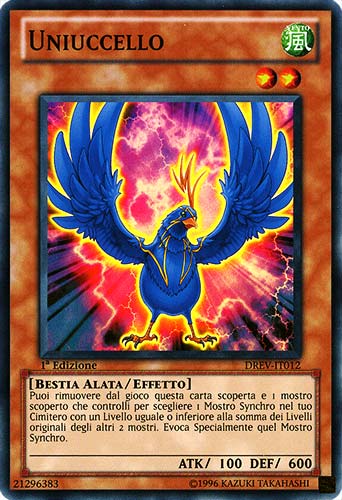 DREV-IT012 Uniuccello super rara 1a Edizione (IT) -NEAR MINT-
