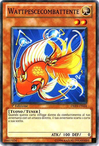 DREV-IT024 Wattpescecombattente comune 1a Edizione (IT) -NEAR MINT-
