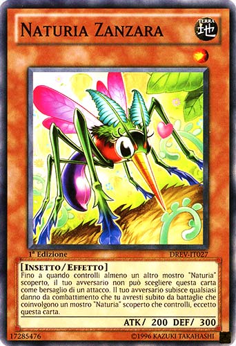 DREV-IT027 Naturia Zanzara comune 1a Edizione (IT) -NEAR MINT-