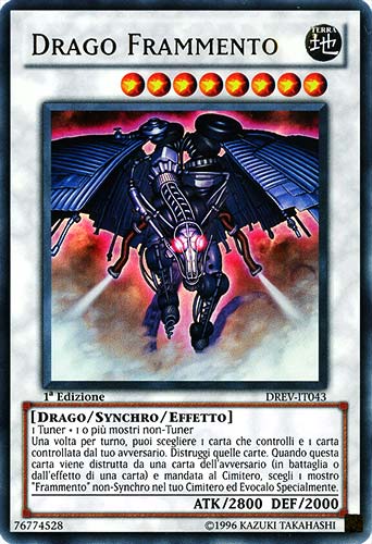 DREV-IT043 Drago Frammento ultra rara 1a Edizione (IT) -NEAR MINT-