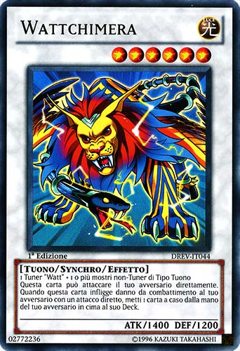 DREV-IT044 Wattchimera ultra rara 1a Edizione (IT) -NEAR MINT-