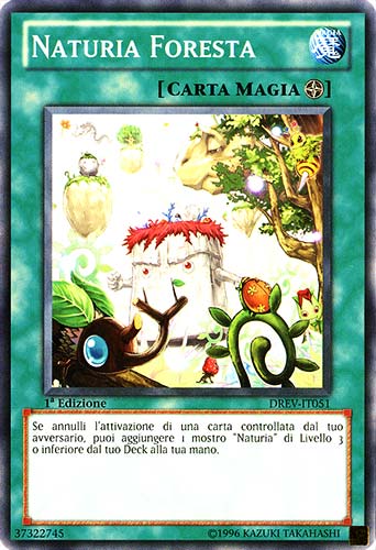 DREV-IT051 Naturia Foresta comune 1a Edizione (IT) -NEAR MINT-
